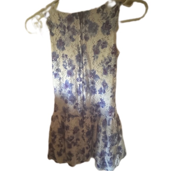Children’s Place Est.1989 Floral Lace Embroidered Look Dress size 8 - Picture 2 of 7